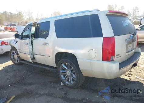 2009 Cadillac Escalade Esv Platinum Edition from USA, damaged, VIN 1GYFK36259R143477